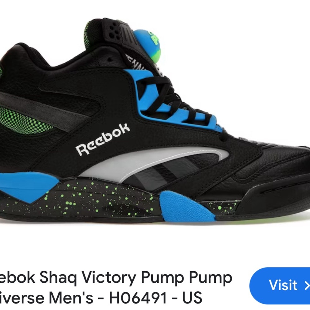 Reebook Pump new with box.